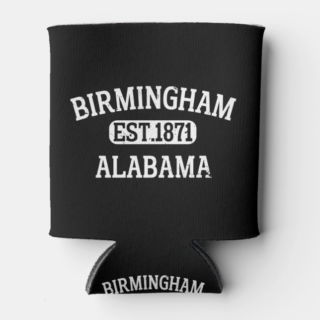 Birmingham Alabama Vintag Dosenkühler (Vorderseite)