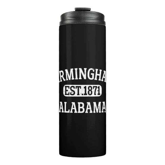 Birmingham Alabama Vintag Thermosbecher (Vorderseite)