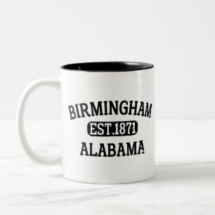Birmingham Alabama Vintag Zweifarbige Tasse