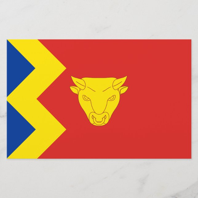 Birmingham City Flag Briefpapier (Vorderseite)