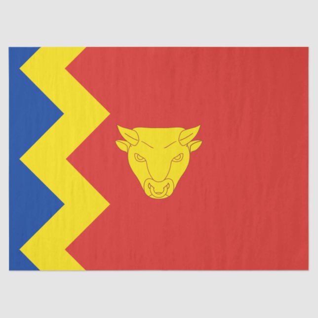 Birmingham City Flag Seidenpapier (Vorderseite)