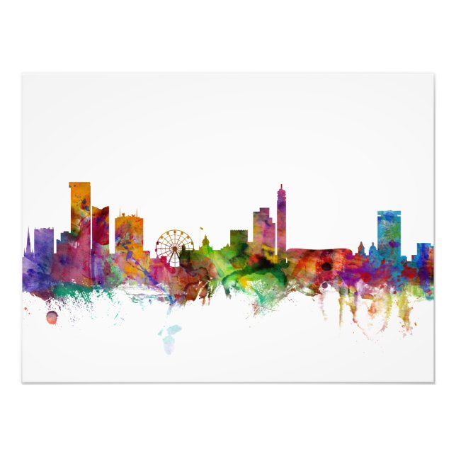 Birmingham England Skyline Fotodruck (Vorne)