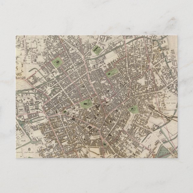 Birmingham Postkarte (Vorderseite)