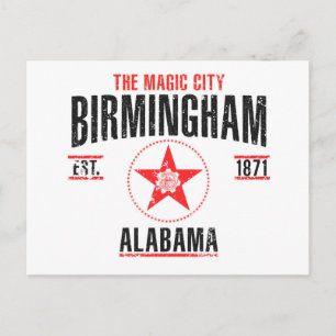 Birmingham Postkarte