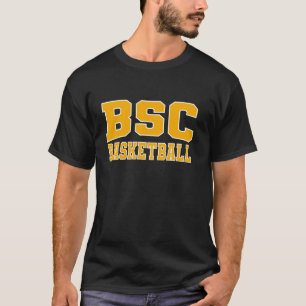 Birmingham Southern Uni BSC Basketball YLW WHT T-Shirt