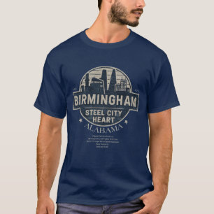 Birmingham "Steel City Heart" T-Shirt