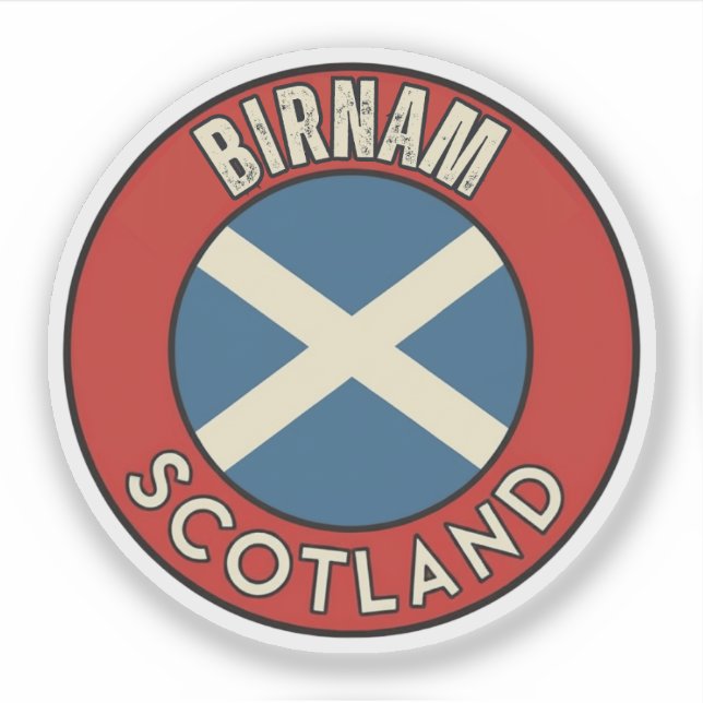Birnam, Schottland Aufkleber (Vorderseite)