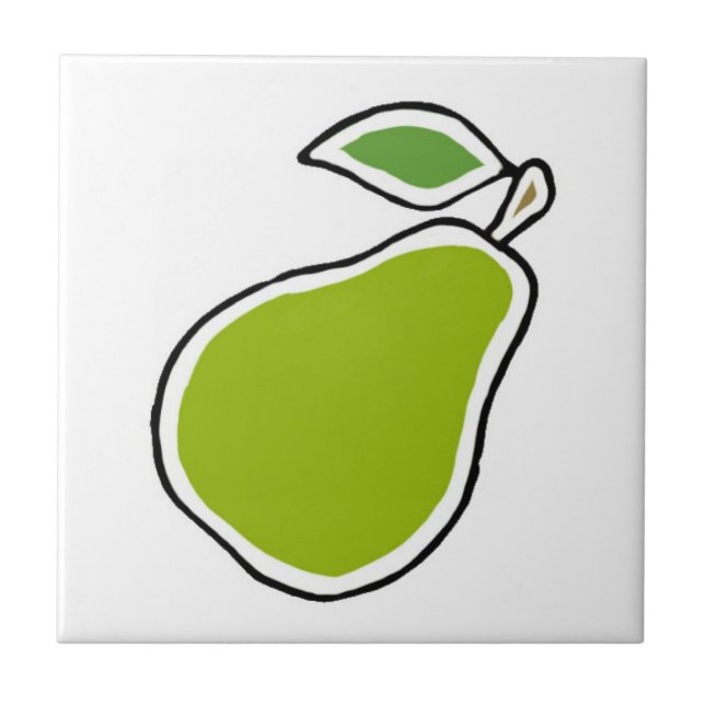 Birne Fliese (Vorderseite)