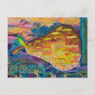 Birne Postkarte
