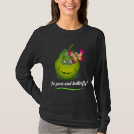 Birne und Schmetterling T-Shirt