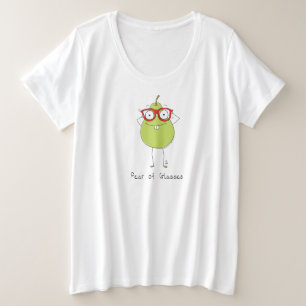 Birne von Glass Funny Women's Plus Größe T - Shirt