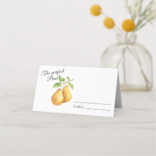 Birnen Brautparty - Hochzeiten Platzkarten