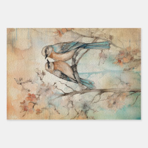 Birnen der Waldfrüchte des Fegeflandes Nr. 1 Geschenkpapier Set