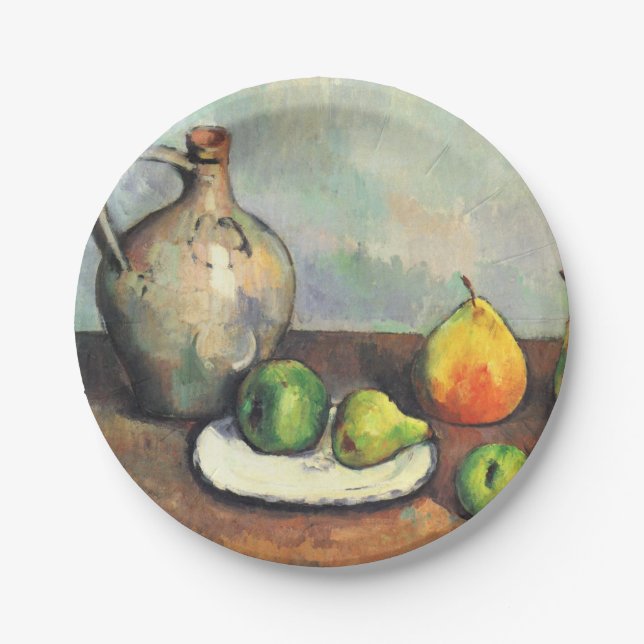 Birnen durch Paul Cezanna, C 1893 Pappteller (Vorderseite)