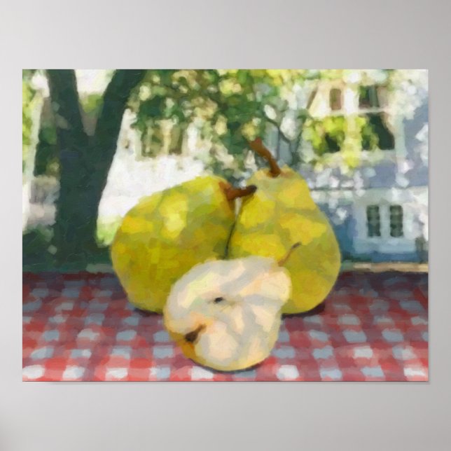 Birnen Poster (Vorne)