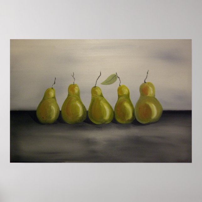 Birnen Poster (Vorne)