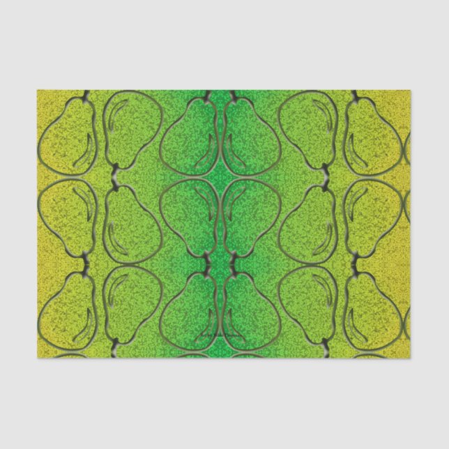 Birnen-Seidenpapier Seidenpapier (Vorderseite)