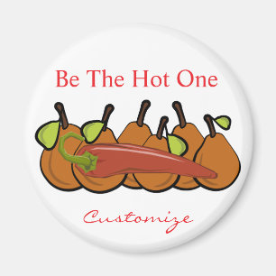Birnen und Hot-Chili Thunder_Cove Magnet