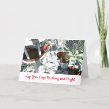 Birnen Weihnachtskarte mit Foto Einfügen + Benutze