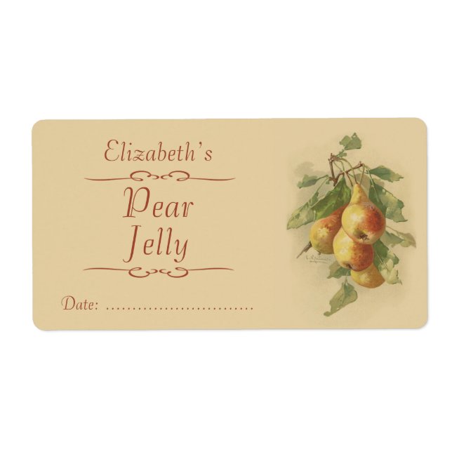 Birnenbearbeitungsmarke (Vorne)