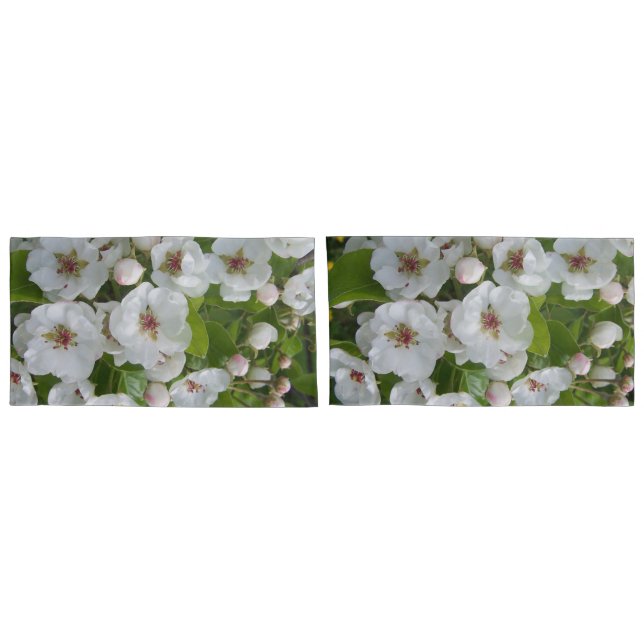 Birnenblüten Kissenbezug (Rückseite-Set)