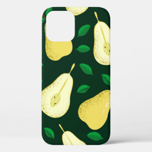 Birnenfrüchte nahtloses Muster Case-Mate iPhone Hülle