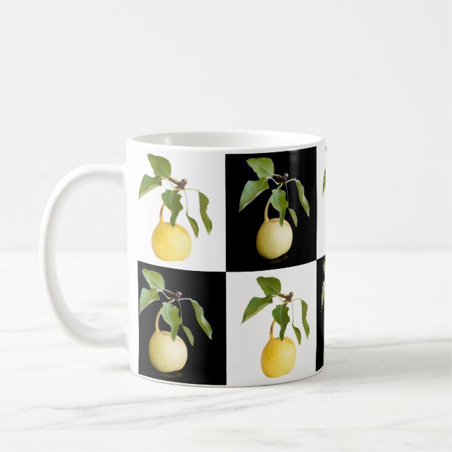 Birnenmuster Kaffeetasse (Links)
