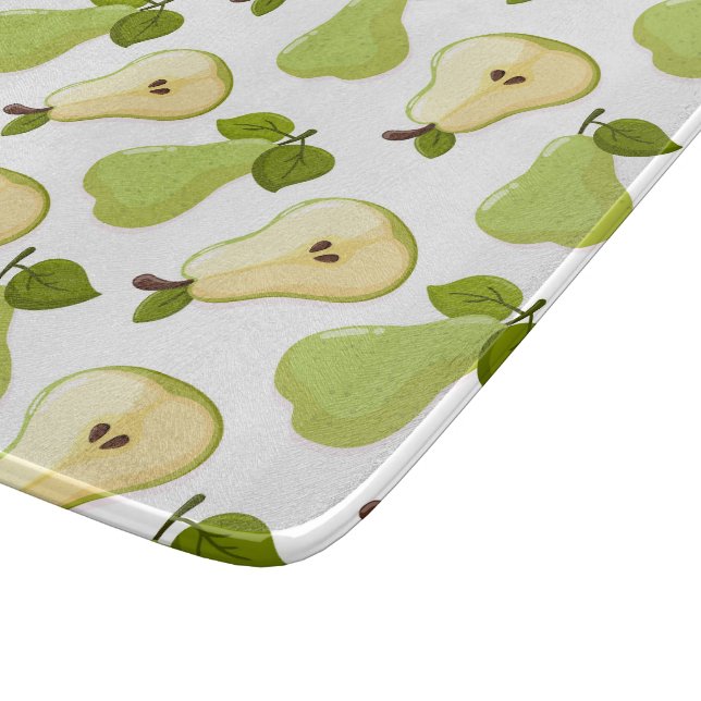 Birnenmuster Schneidebrett (Ecke)