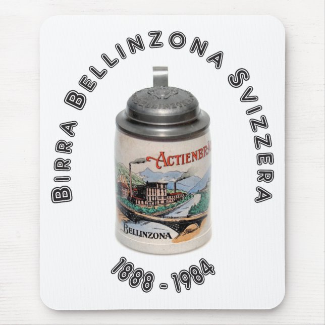 Birra Bellinzona Mousepad (Vorne)
