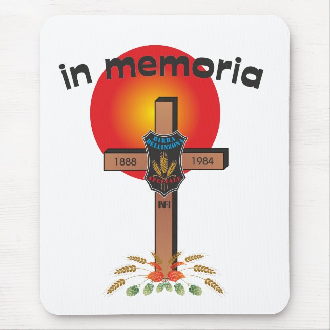 Birra Bellinzona Mousepad (Vorne)