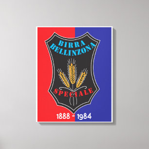 Birra Bellinzona Svizzera Druck auf Keilleinwand Leinwanddruck