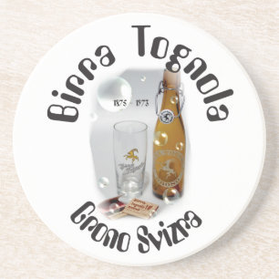 Birra Tognola Grono Svizra BierŌ Getränkeuntersetzer