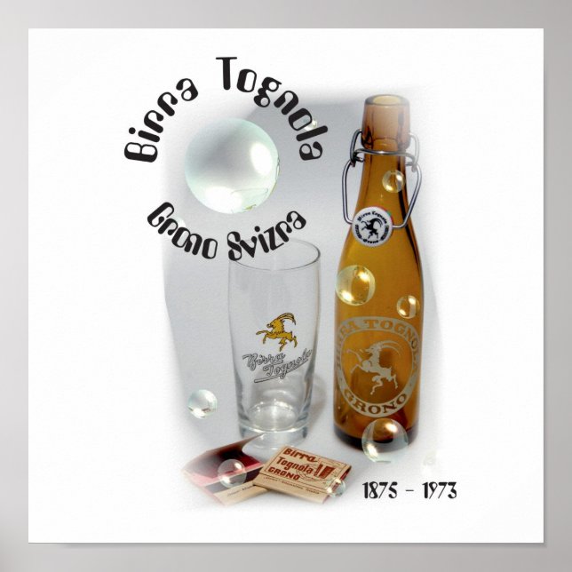 Birra Tognola Grono Svizra Poster (Vorne)