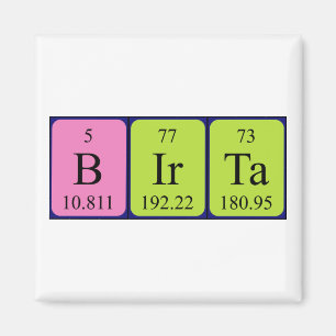 Birta Periodenmagnet Magnet