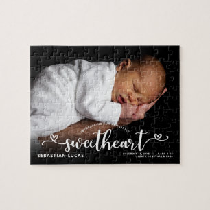 Birth Announcement Einführung in Sweetheart Scrip