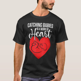 Birth Doula Proud Birth Worker Pregnancy Couch Mit T-Shirt