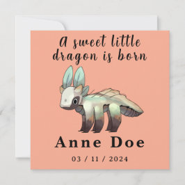 Birth Girl, Card Cute Dragon 