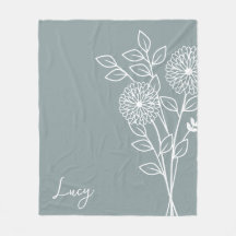 Birth Month Flower, November Calligraphy Name