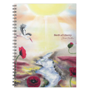 Birth of Liberty Notizblock