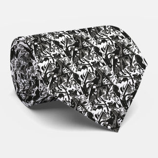 Birth of the Wolves Art Pattern Neck Tie Krawatte