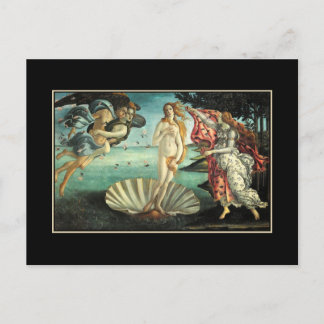 Birth Venus Botticelli Postkarte