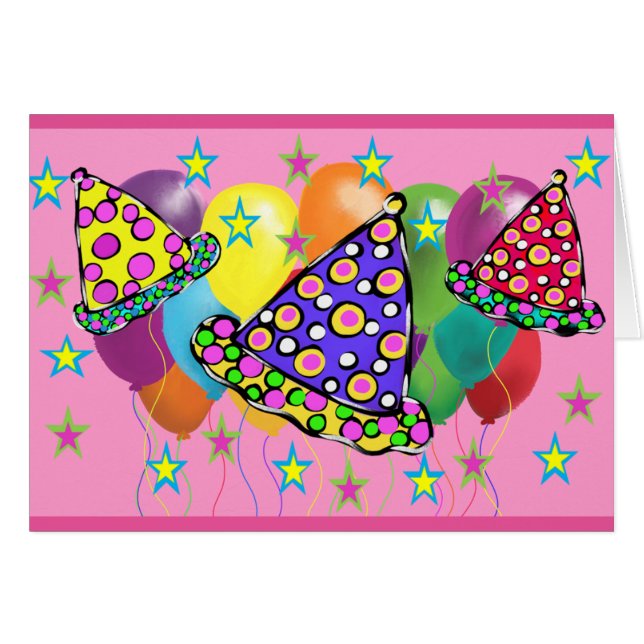 Birthay Party Hats (Vorderseite (Horizontal))