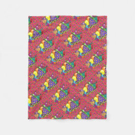 Birthay Party Hats Fleecedecke