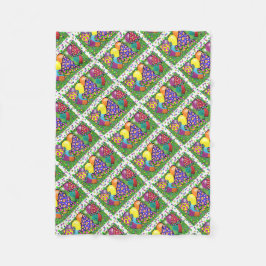 Birthay Party Hats Fleecedecke