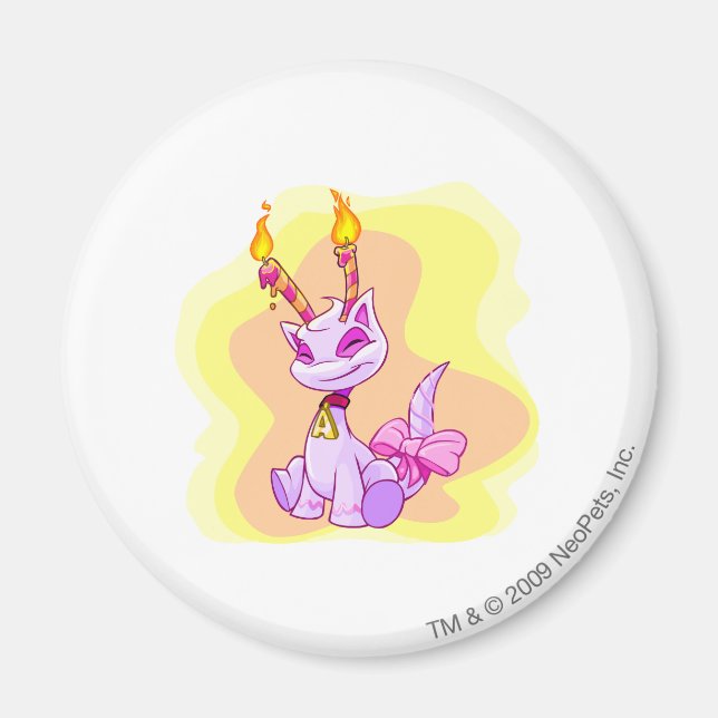 Birthday Aisha Magnet (Vorne)