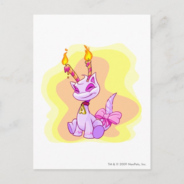 Birthday Aisha Postkarte (Vorderseite)