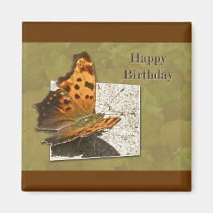 Birthday Angle Wing Comme Butterfly Magnet
