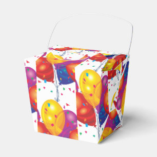 Birthday Balloons Gefallen Box Geschenkschachtel
