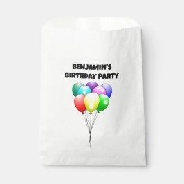 Birthday Balloons Geschenktütchen