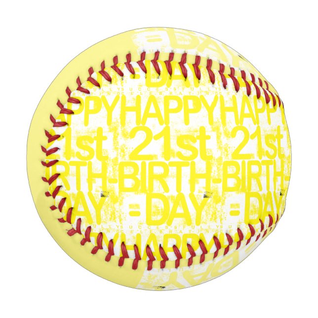 Birthday Baseball (Vorderseite Links)